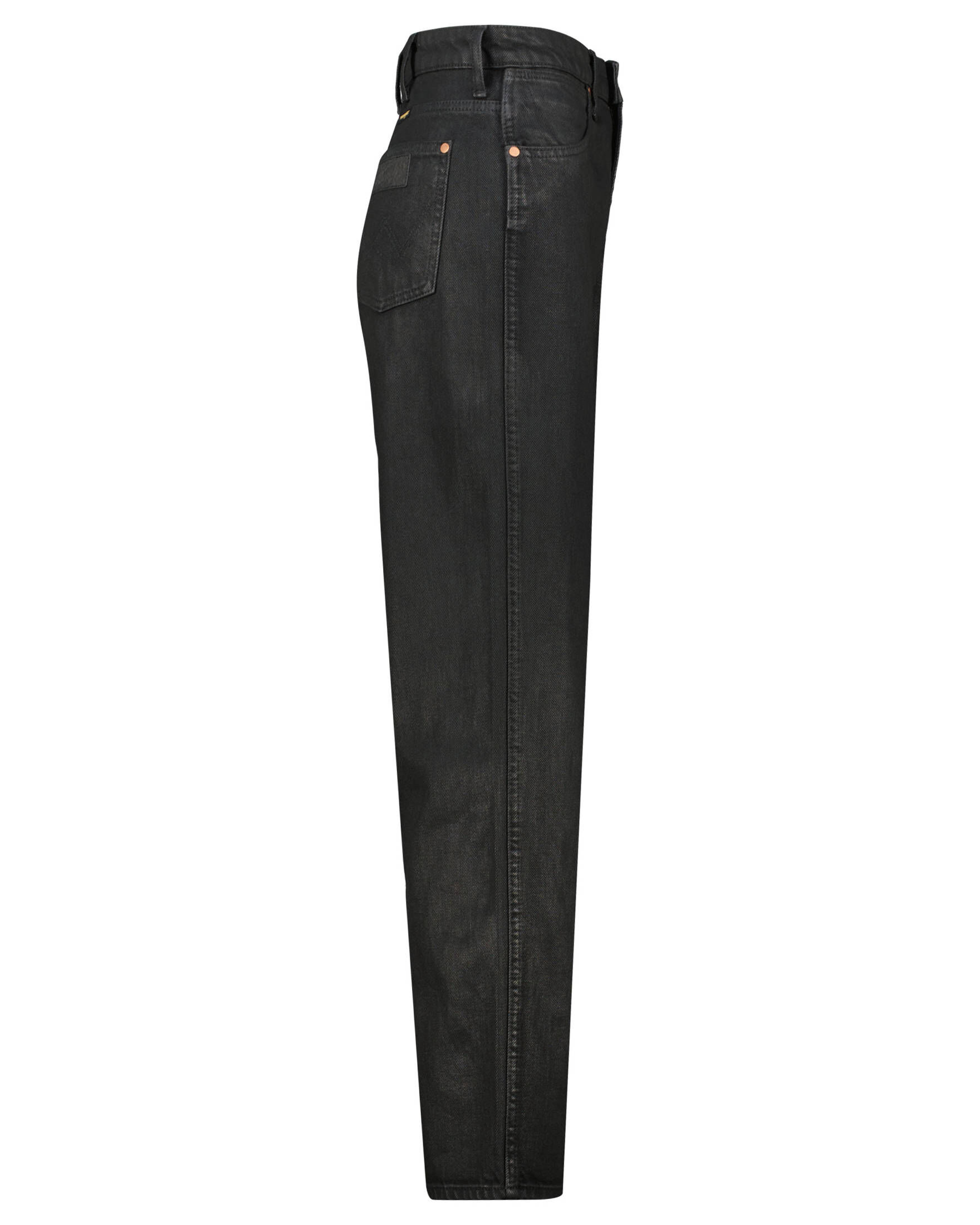 Wrangler| Damen Jeans BARREL COATED BLACK Mom Straight Fit