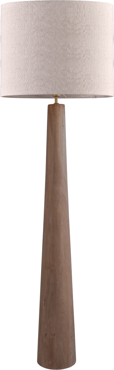 Vloerlamp Woodie ⌀55  x H173 cm