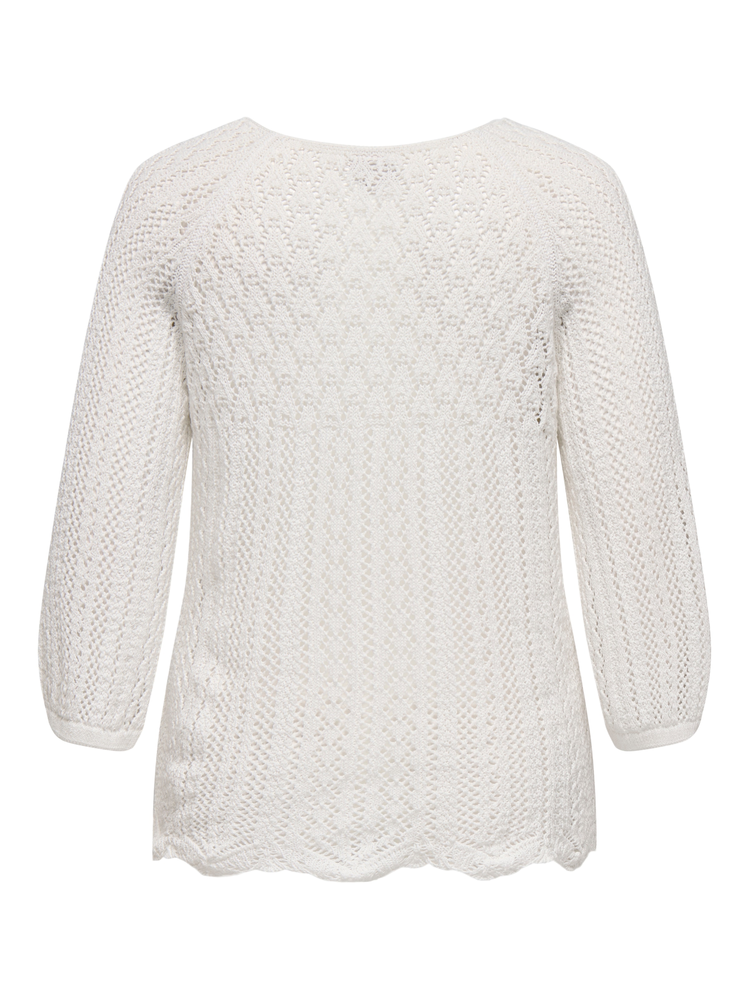 ONLY CARMAKOMA Strickpullover »CARNOLA LIFE  3/4 PULLOVER KNT NOOS«
