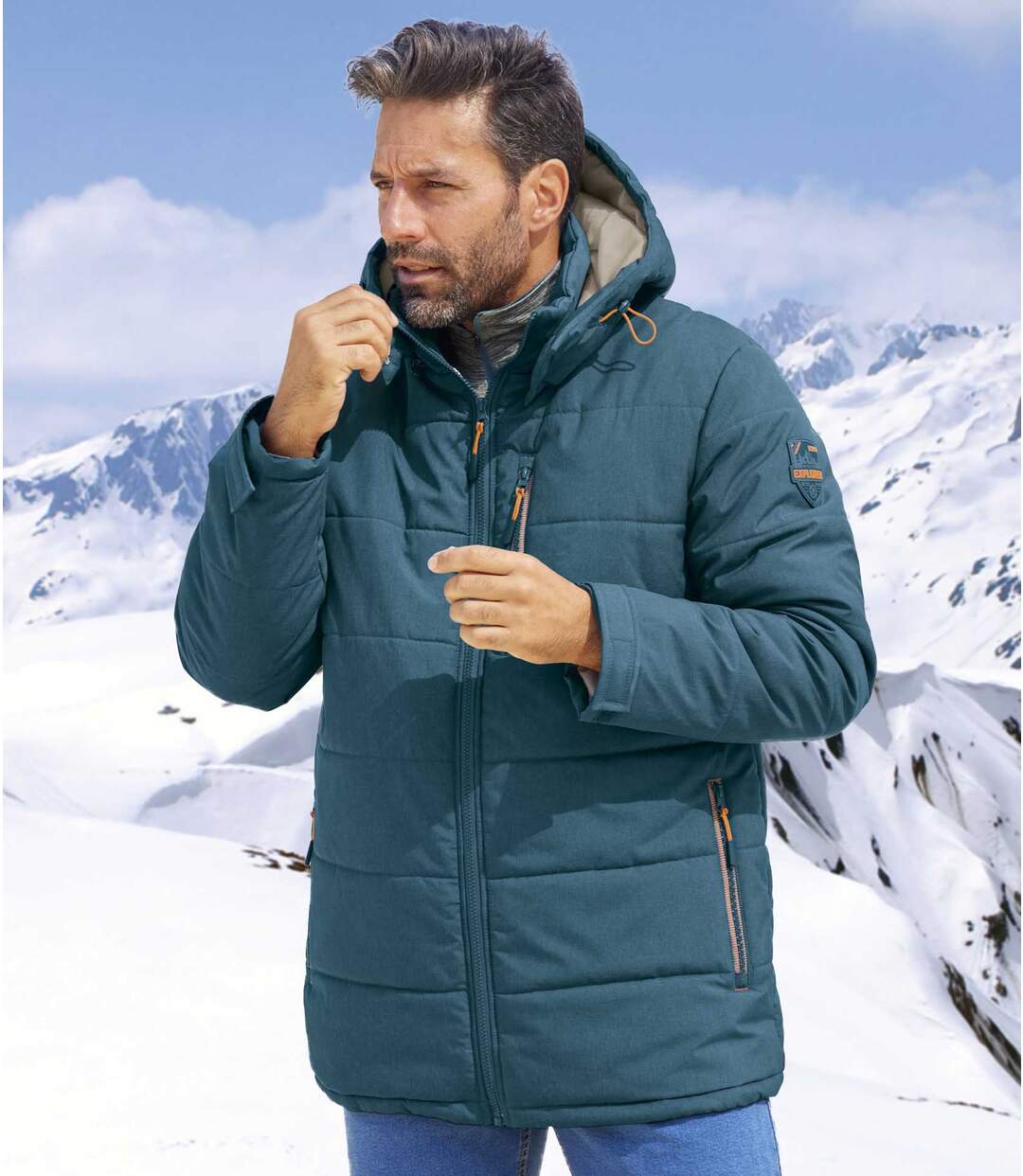 Doudoune Capuche Amovible Snow