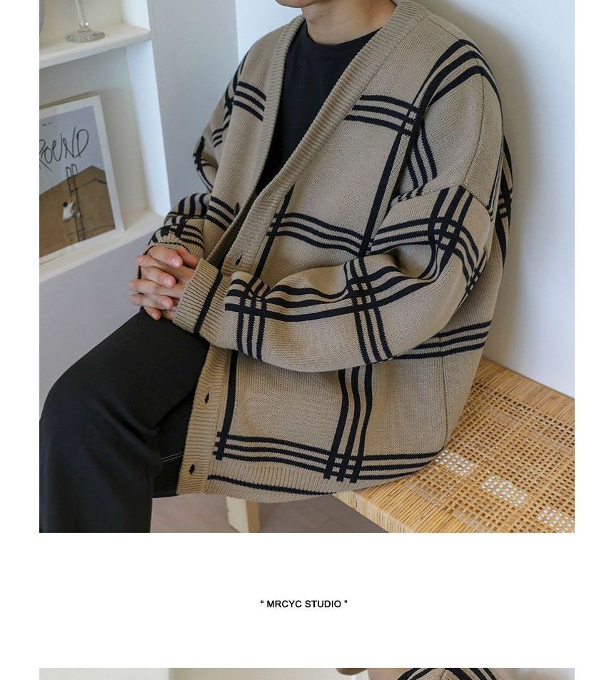 MRCYC - Geruite Cardigan