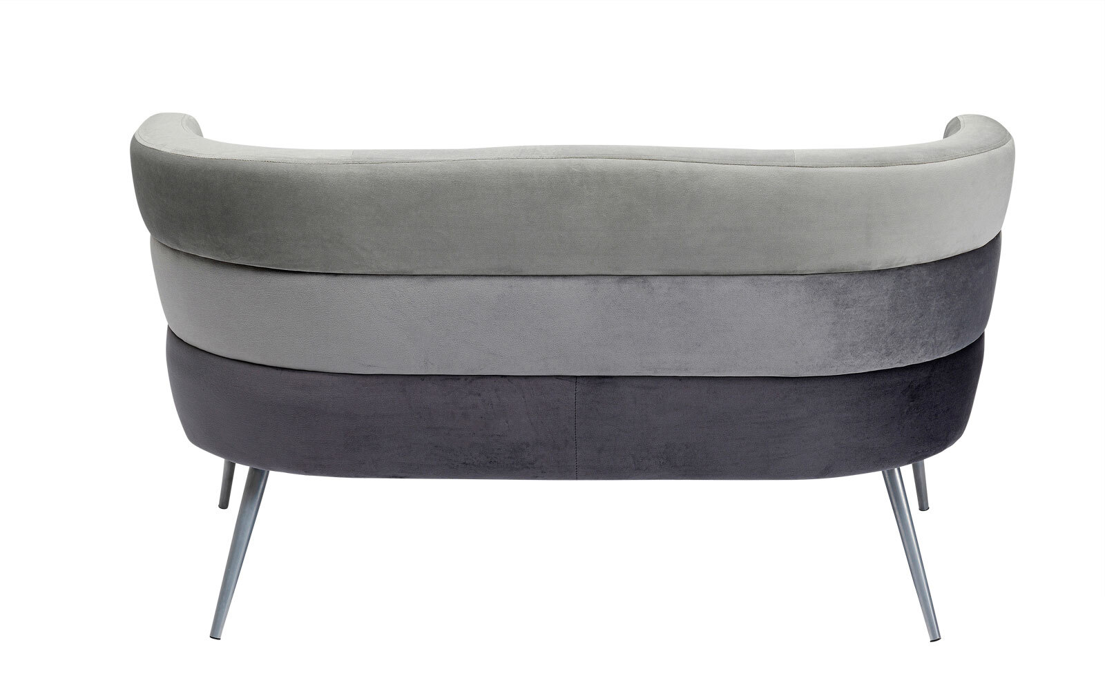 KARE DESIGN Sofa SANDWICH 125 x 64 cm grau