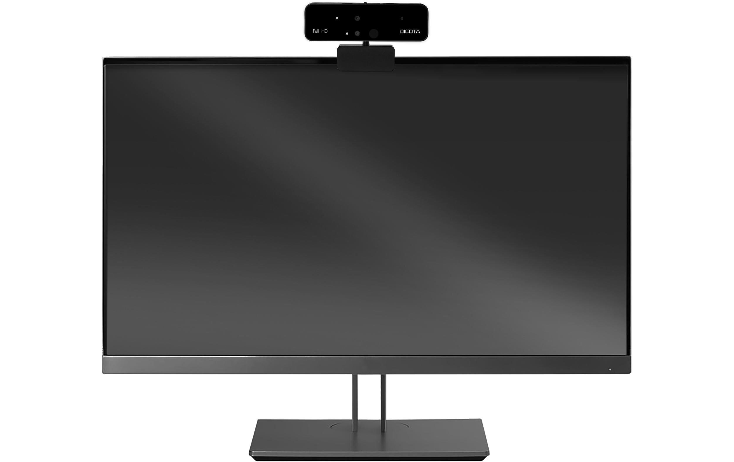 Webcam PRO Face RecognitionFull HD Webcam mit integrierten optischen und Infrarot-Sensoren Windows Hello
