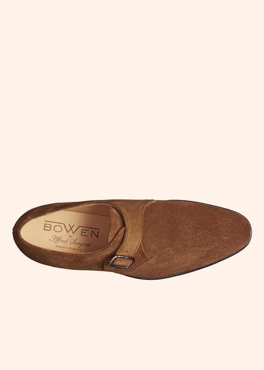 MONKTON CUIR VELOURS MARRON