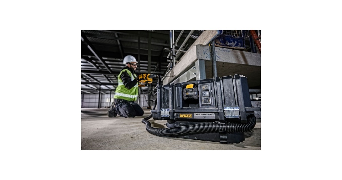 DEWALTDCV586MK-XJ XR FLEXVOLT Accu Nat- en droogzuiger  (Zwart, Accu en oplader niet inbegrepen)