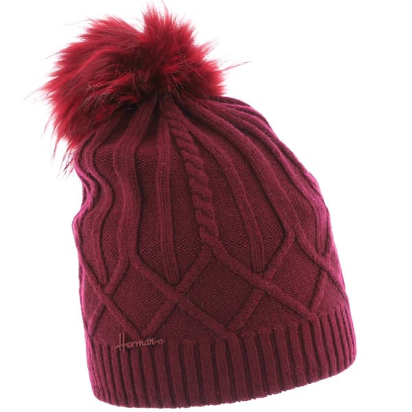 Bonnet ski LOUISE 062 BORDEAUX
