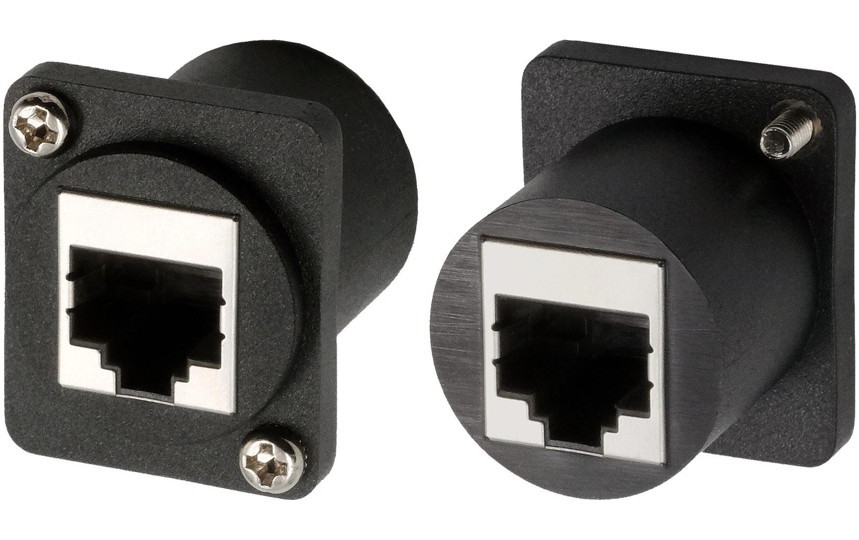 Modul D-Typ RJ45 Cat.5e Buchse zu BuchseExsys D-Typ Modul RJ45 Cat.5e Buchse zu Buchse