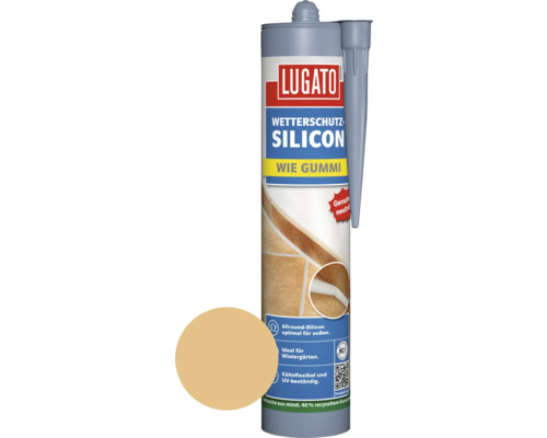 Lugato Weerbestendige Siliconen, Zoals Rubber, Dennen, 310 ml