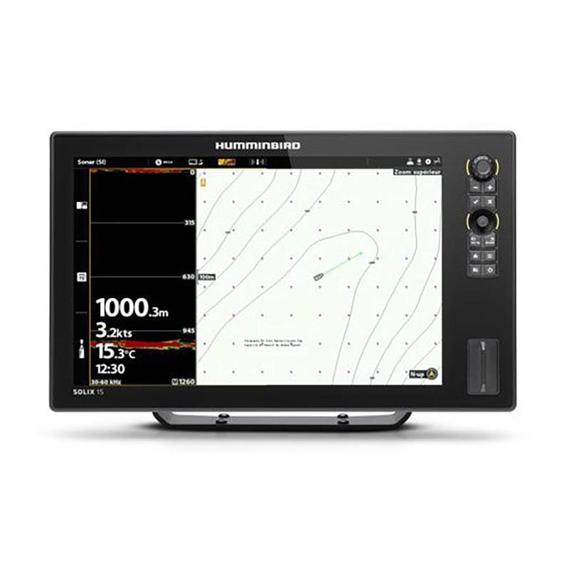 Sondeur Gps Humminbird Solix 15 G3 Ds Chirp Version Xd