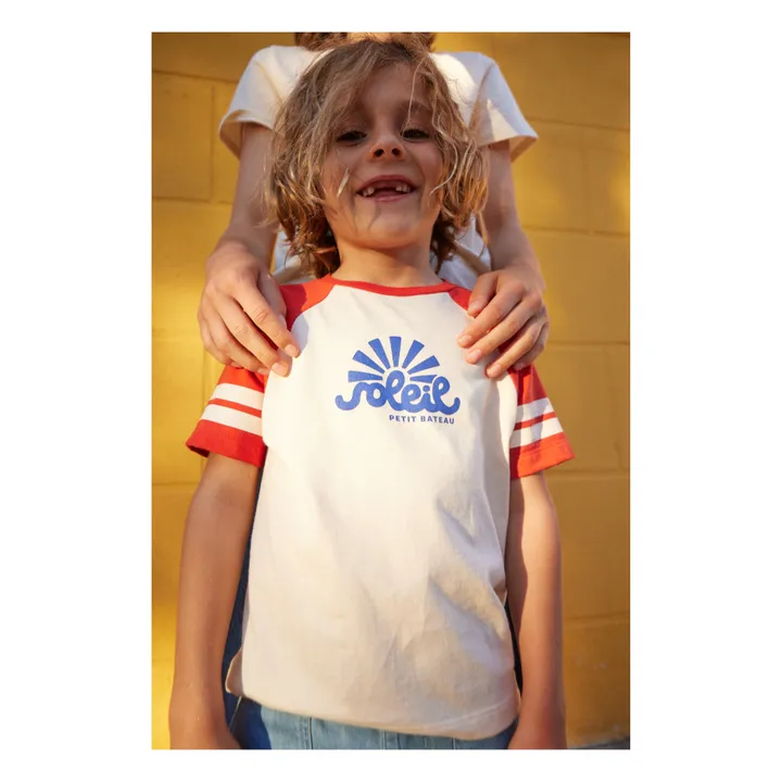 Petit Bateau T-shirt Mayo Soleil | Rouge