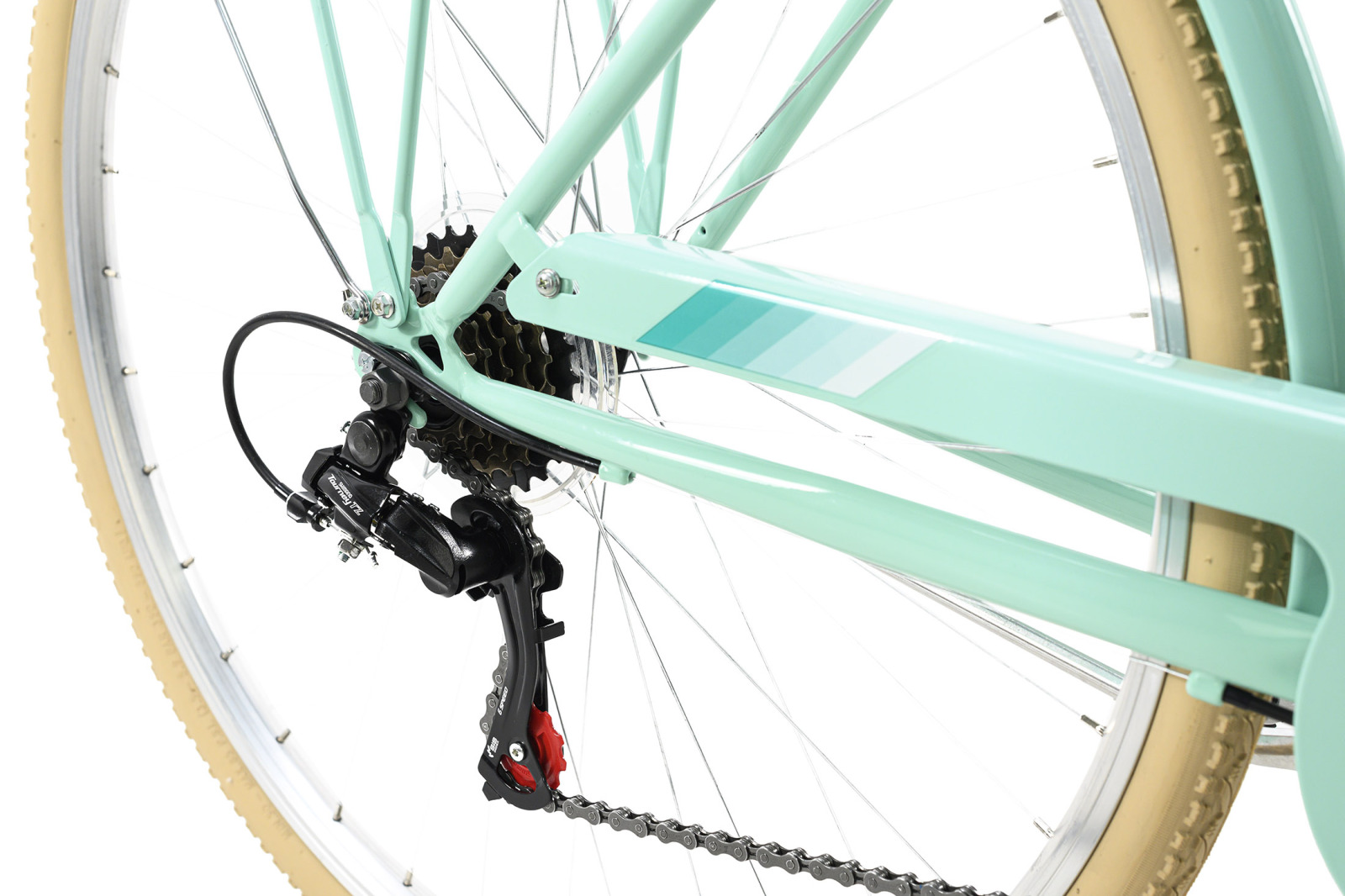 KS Cycling Damenfahrrad 28'' CANTALOUPE - mint - Rahmenhöhe 48 cm