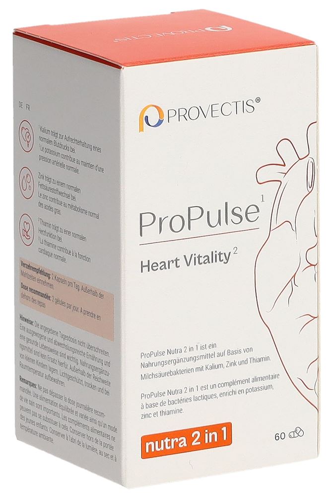 PROVECTIS ProPulse Nutra 2 in 1 Kaps Fl 60 Stk