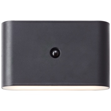 Brilliant magnetische wandlamp Xino zwart USB 3W met sensor