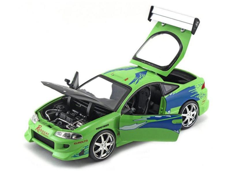 Jada Toys Fast & Furious Mitsubishi Eclipse 1995 1:24 Die Cast Modell