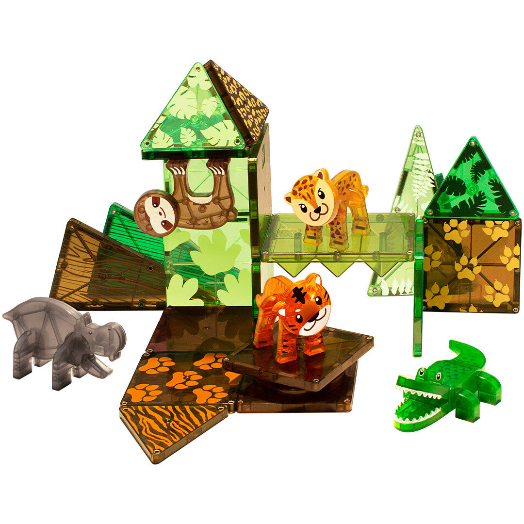MAGNA-TILES jungle animals - 25st