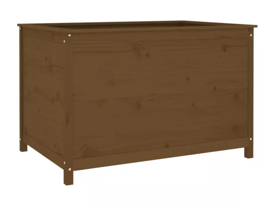 Jardinière bac lit surélevé marron 119.5 x 82.5 x 78 cm 02_0039780