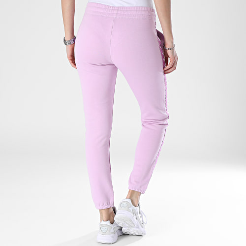 Pantalon Jogging A Bandes Femme 116139 Lavande