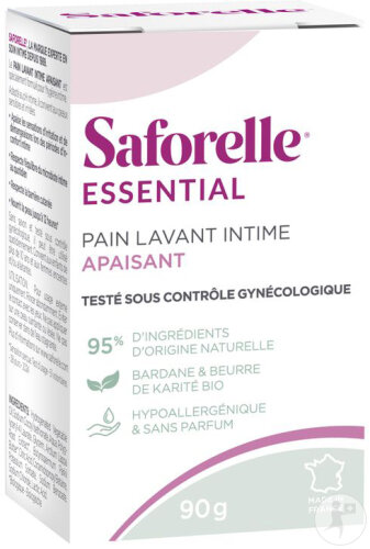 Saforelle Essential Pain Lavant Apaisant 90g
