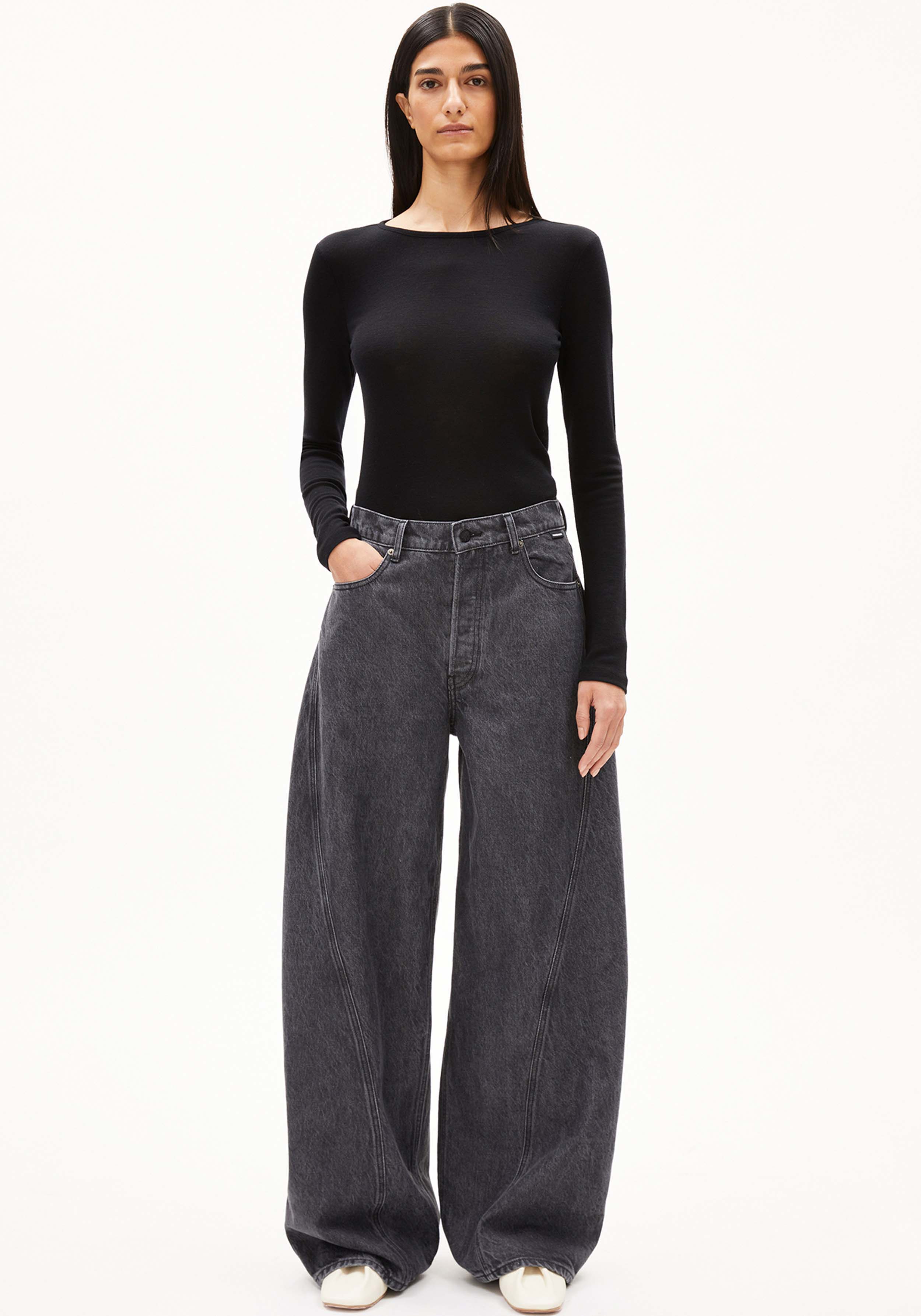 Armedangels Damen-Jeans Aalthea Corno