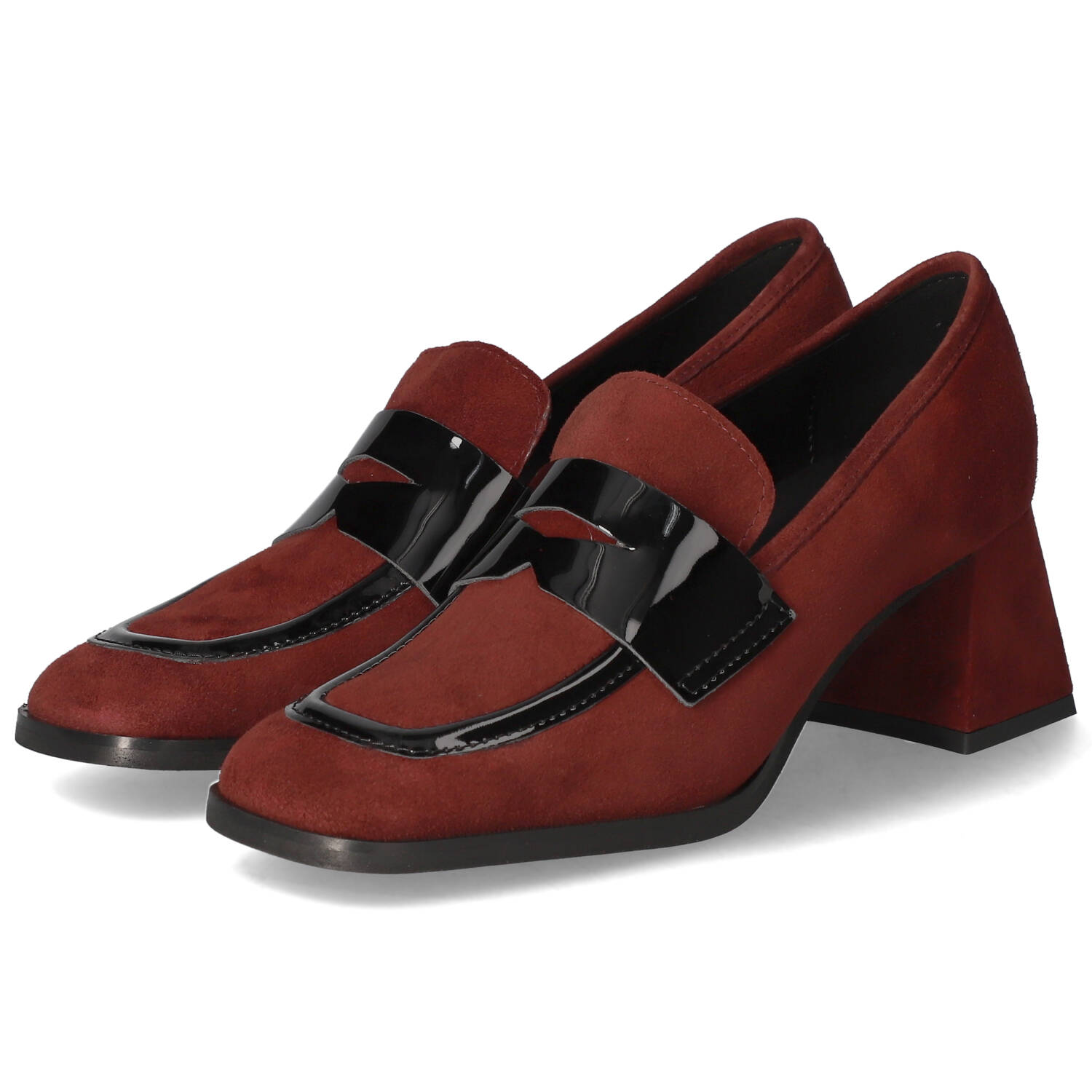 Kaerlek Pumps MILA - cam mog/vern nera