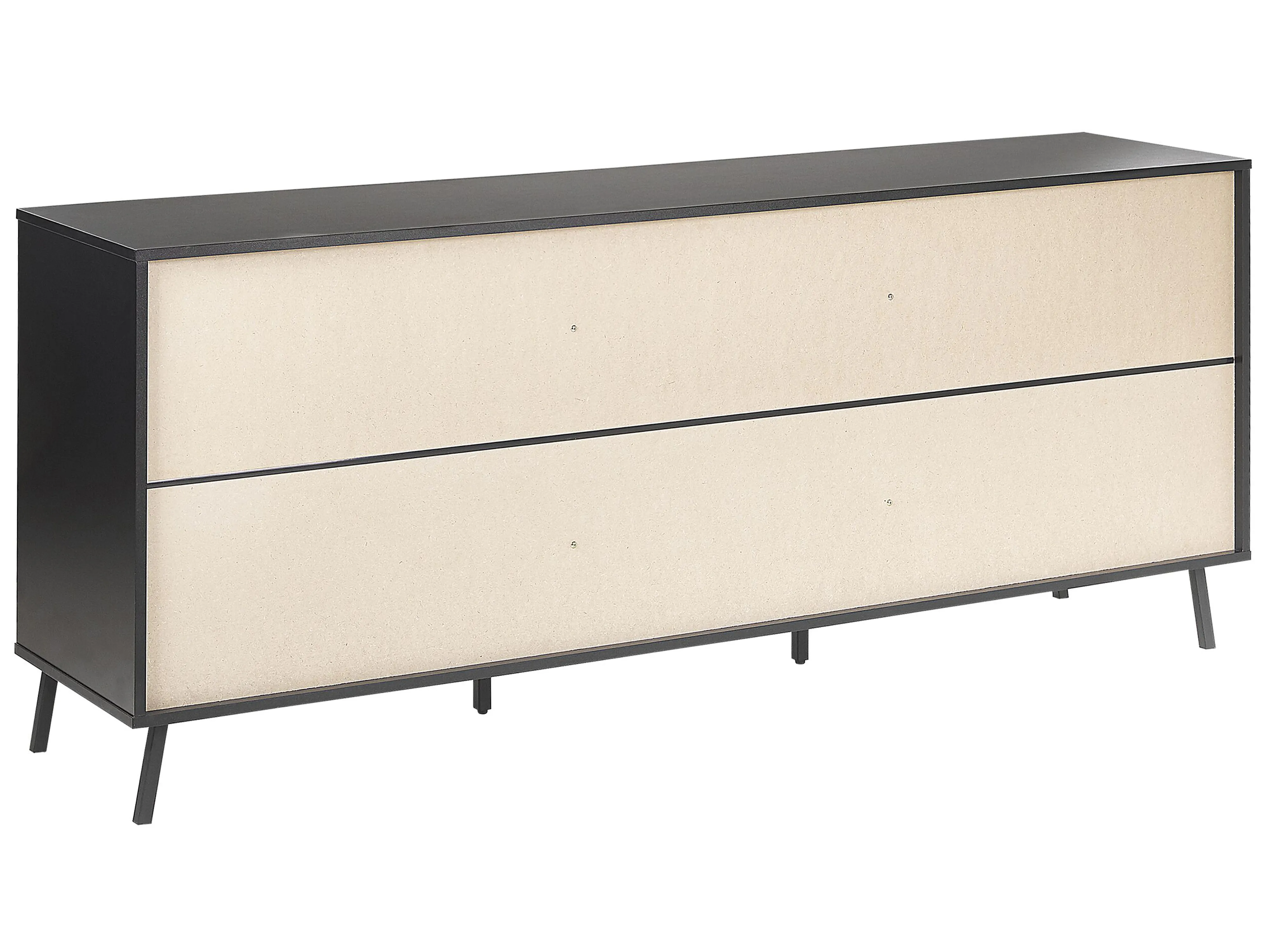 Dressoir met 2 deuren BLACKPOOL Grijs beton-effect