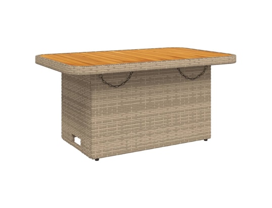 LES TENDANCES - Salon extérieur Salon de jardin-beige-2 places-90x55-450387