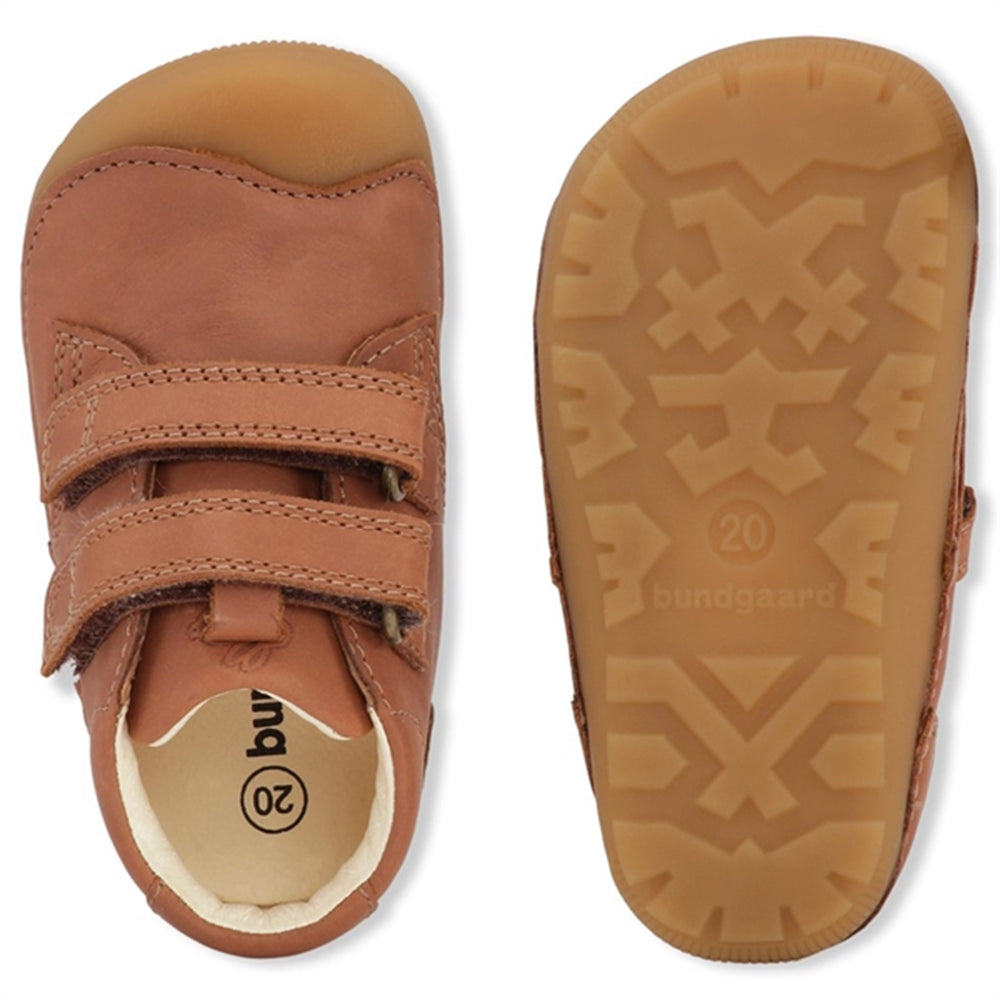 Begyndersko Petit Velcro Cognac