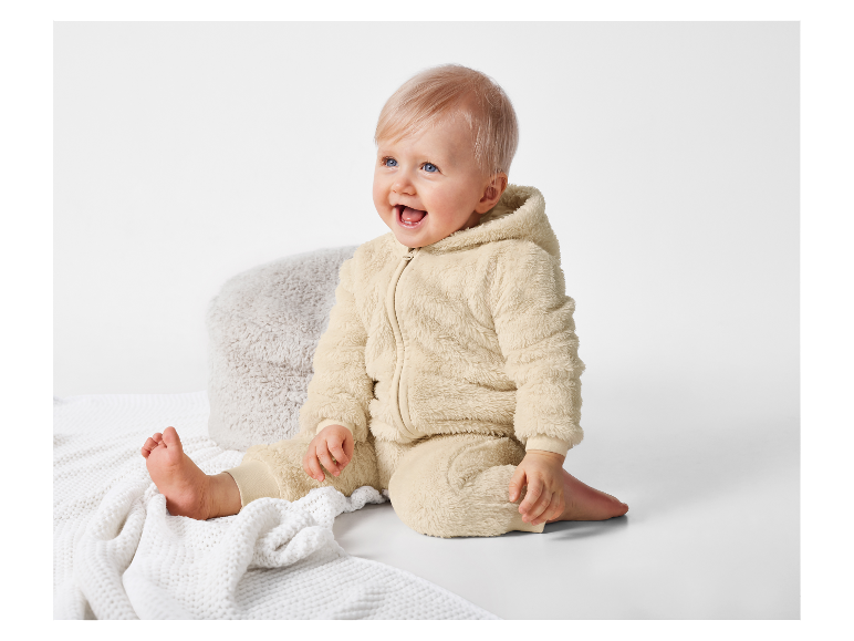 Baby teddyfleece onesie