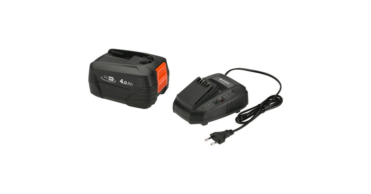 GARDENAStartset P4A QC+1x4,0 Ah  (14908-20)
