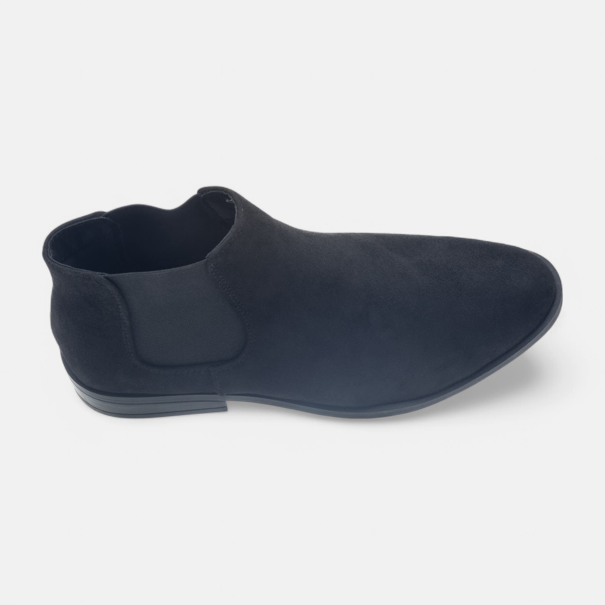 Boots chelsea Femme noir vernis