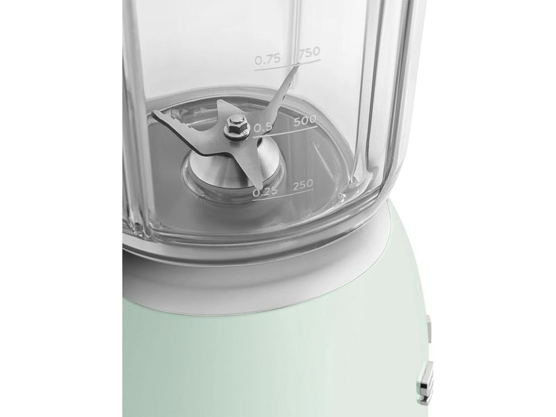 SMEG Standmixer 50's Style BLF03PGEU Grün Leistungsstarker Mixer