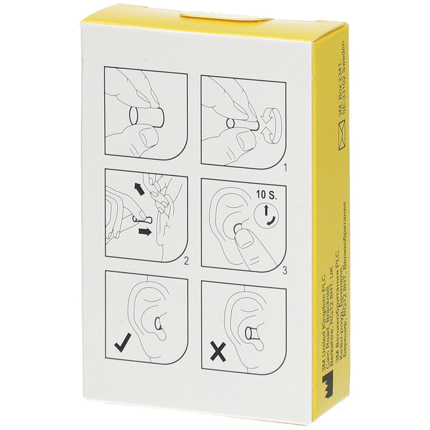 3M™ E-A-R™ Classic™ vorzuformende Gehörschutzstöpsel