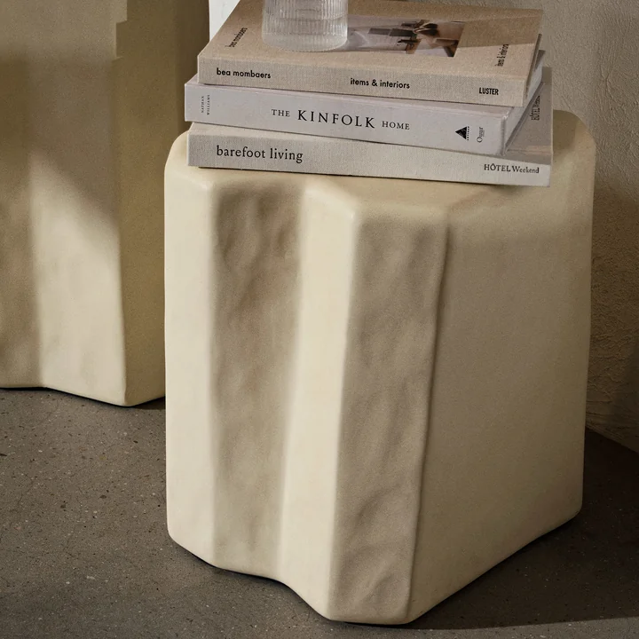 Ferm Living - Staffa Hocker, off-white