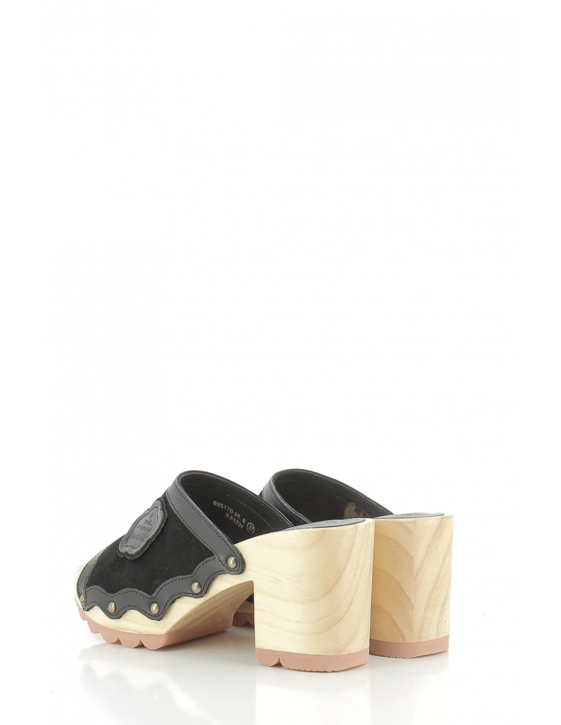 kickers Sabots à talons femme kick woodstok daim noir