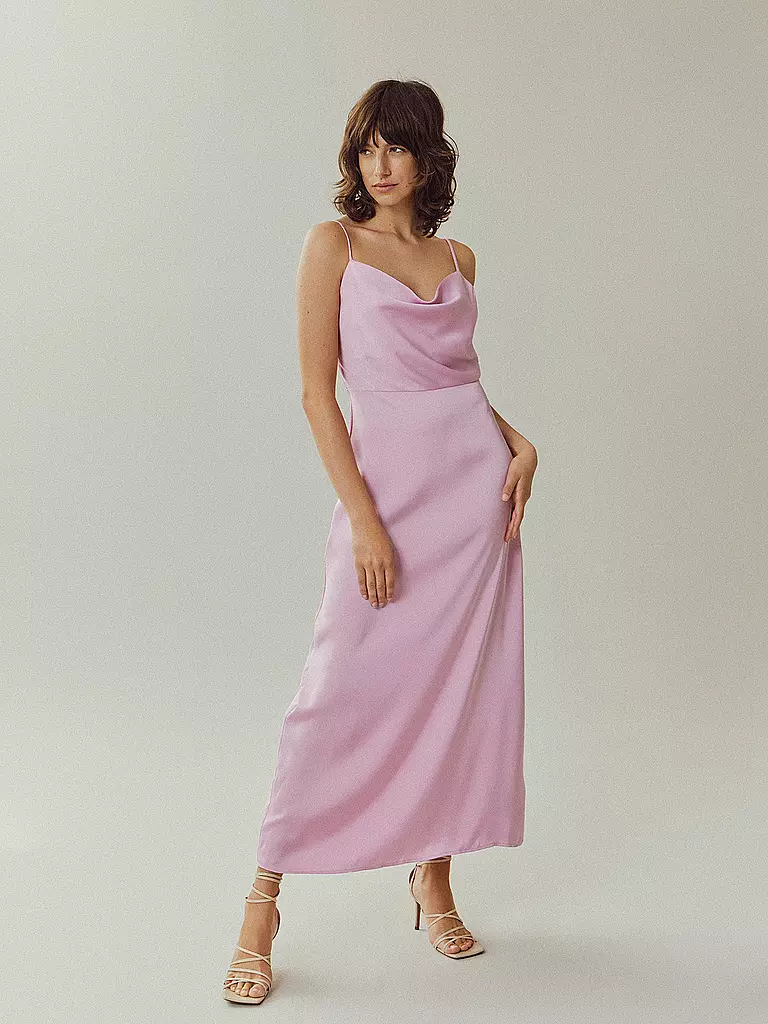 VILA Abendkleid VIRAVENNA  rosa