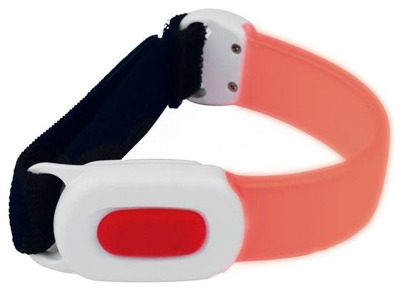 Bracelet lumineux rechargeable rouge