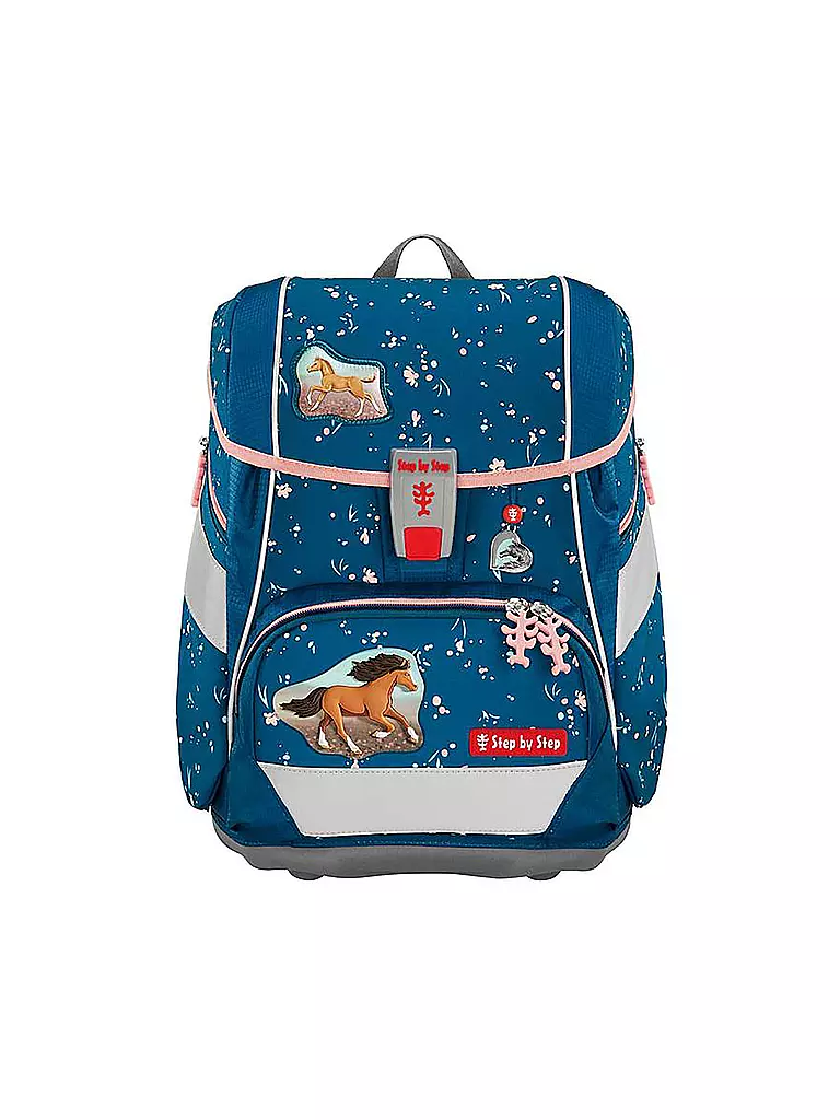 STEP BY STEP Schulranzen Set 2in1 Plus Wild Horse Ronja  blau
