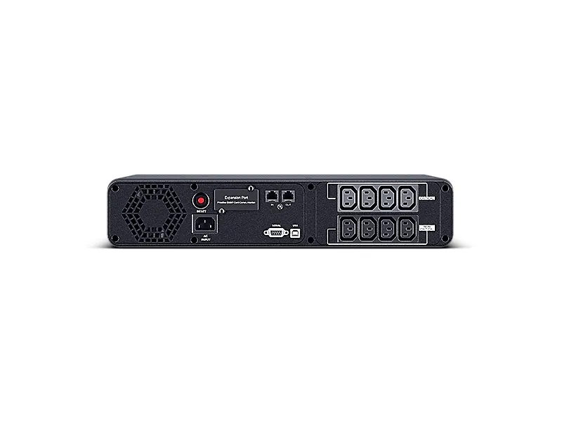 CyberPower PFC Sinewave (E) Series CP1200EIPFCRM2U - UPS (rackversion) - AC 230 V - 720 Watt - 1200 VA - USB, serial - output-stikforbindelser: 8 - aktiv PFC - 2U - sort
