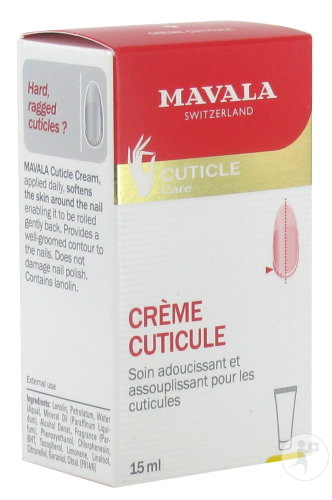 Mavala Crème Cuticule Soin Adoucissant Et Assouplissant 15ml