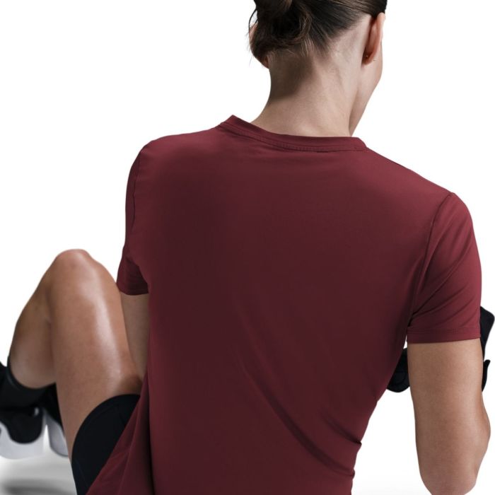 Nike Dame T-shirts Dri-FIT One Classic Short Sleeve Tee Rød