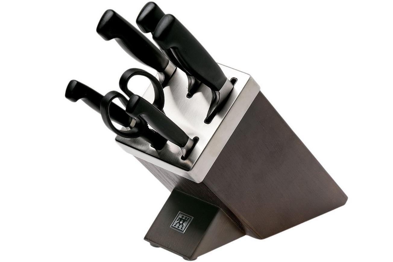 Zwilling J.A. Henckels Four Star SharpBlock-messenblok, 7-delig, 35145-000
