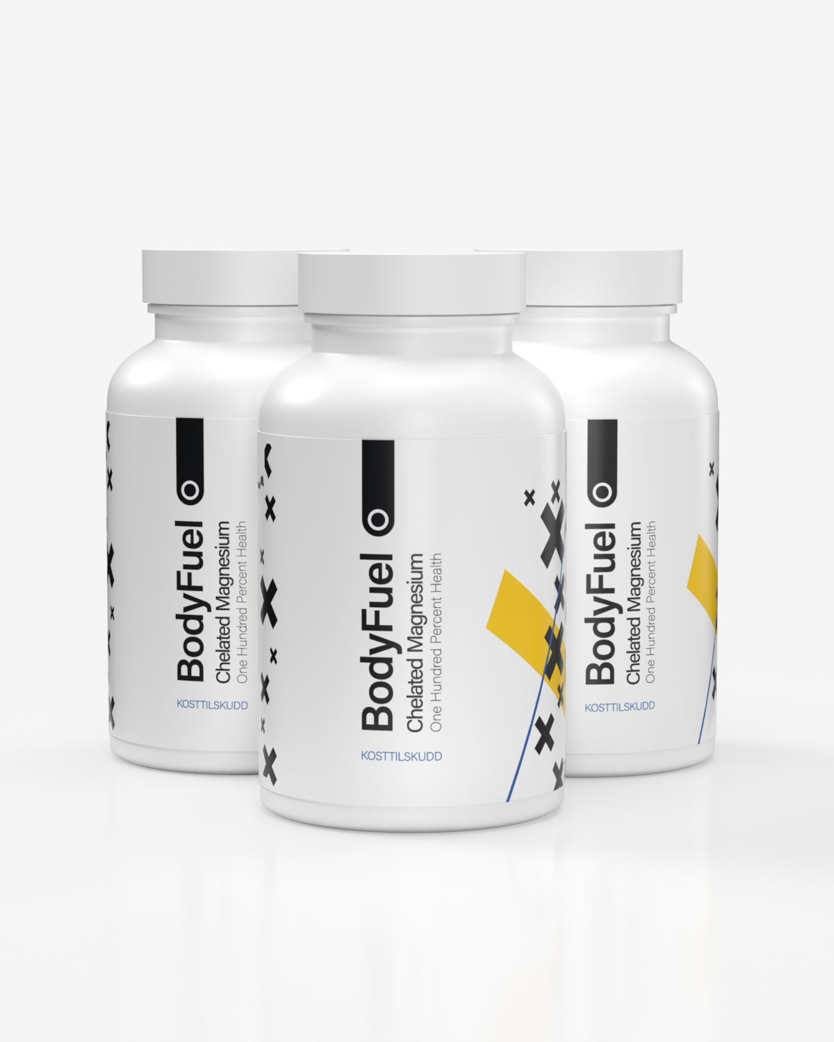 BodyFuel Chelated Magnesium 3x90x1000mg