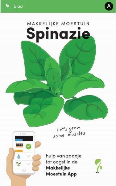 Makkelijke Moestuin groentezaad spinazie (Spinacia oleracea 'Nores Type Viking')