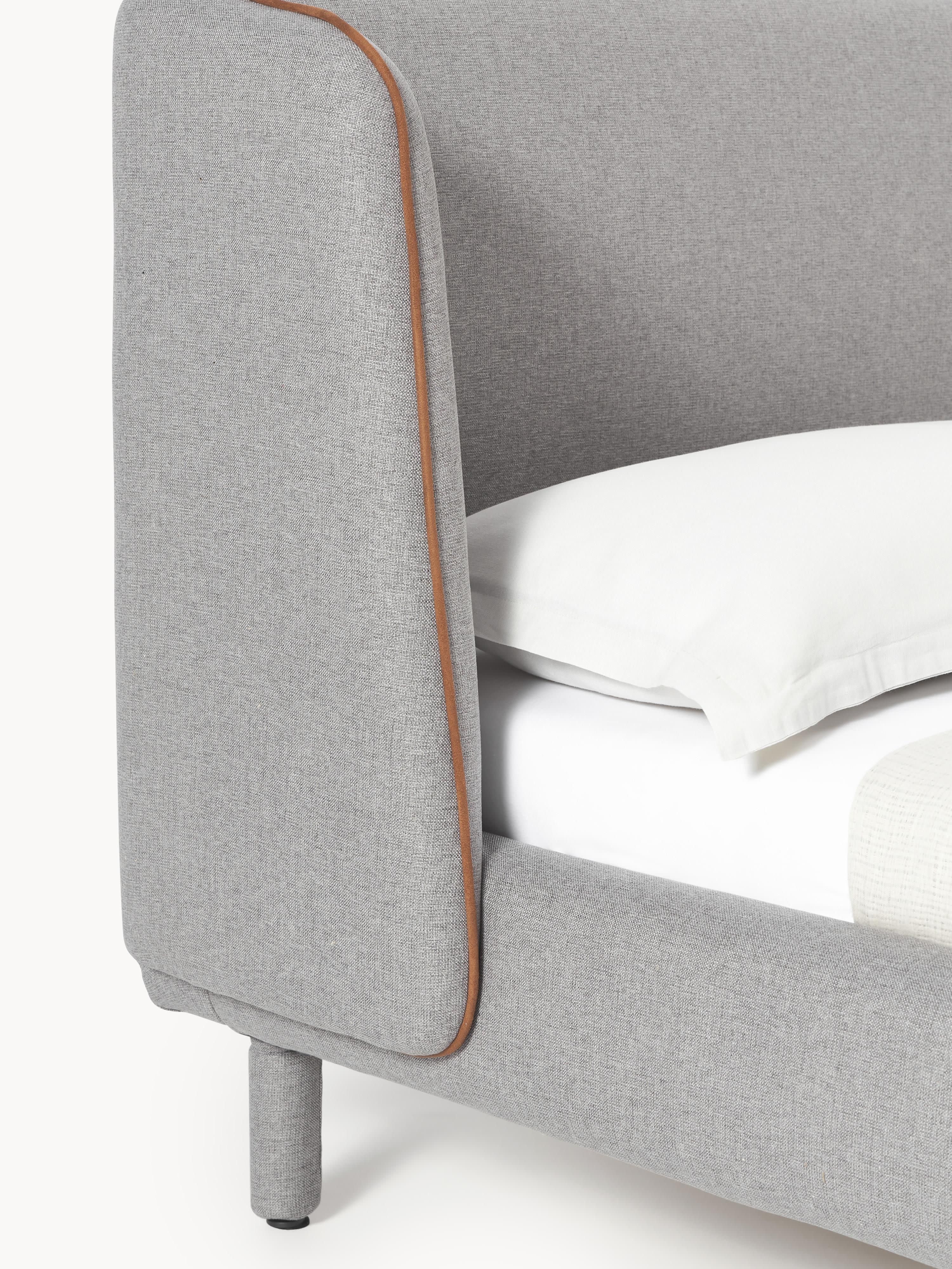 Gestoffeerd bed Luma met hoofdeinde