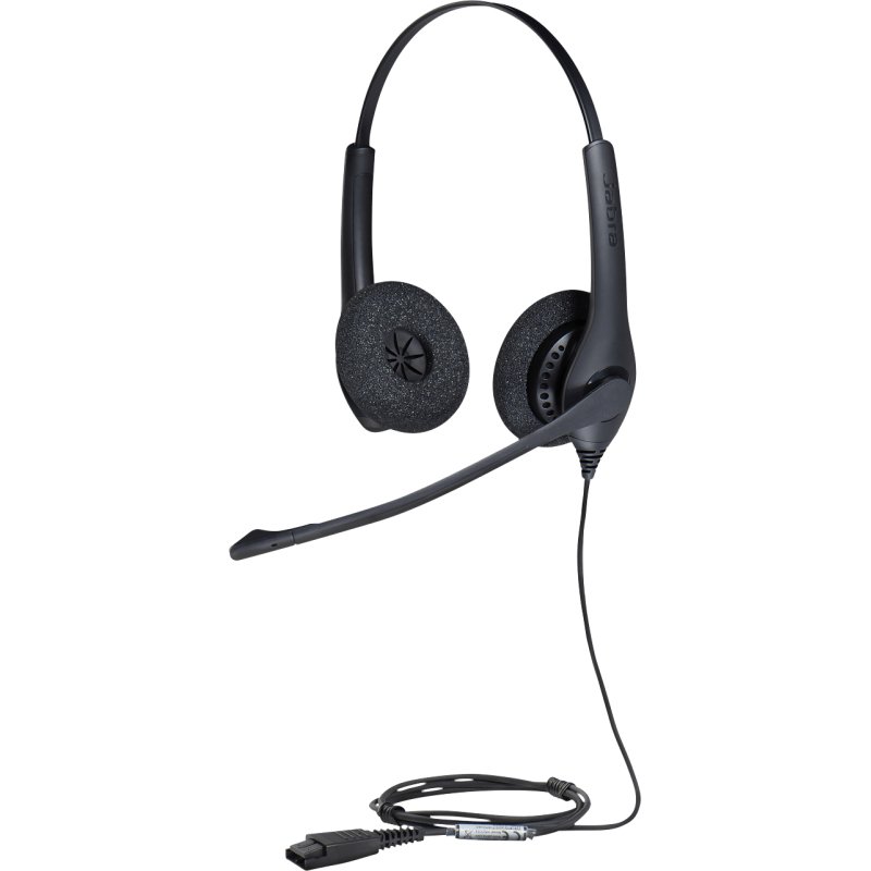 Jabra Biz 1500 Casque Avec fil Arceau Bureau/Centre d'appels Bluetooth Noir