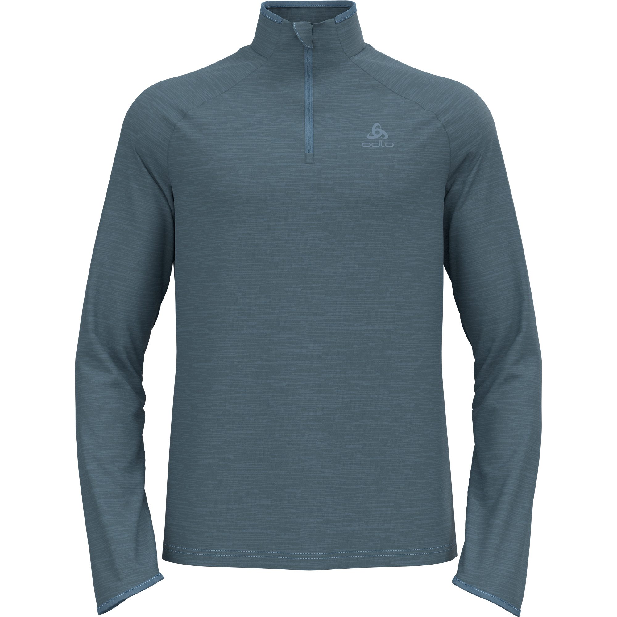 Odlo Essential Thermal 1/2 Zip Midlayer Herren provincial blue melange