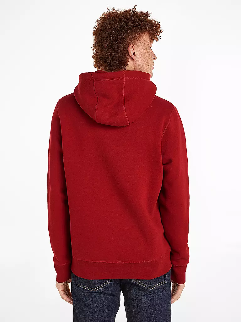 TOMMY HILFIGER Kapuzensweater - Hoodie rot