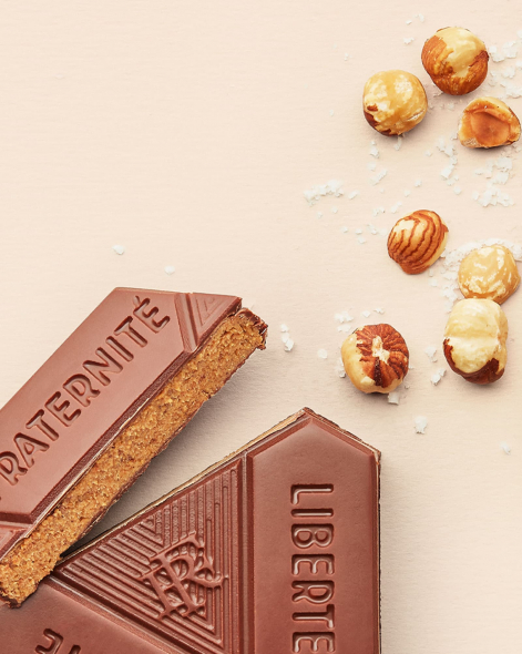 L'Hexa-Français Praliné Chocolat au Lait 45% | Le Chocolat Alain Ducasse 85g