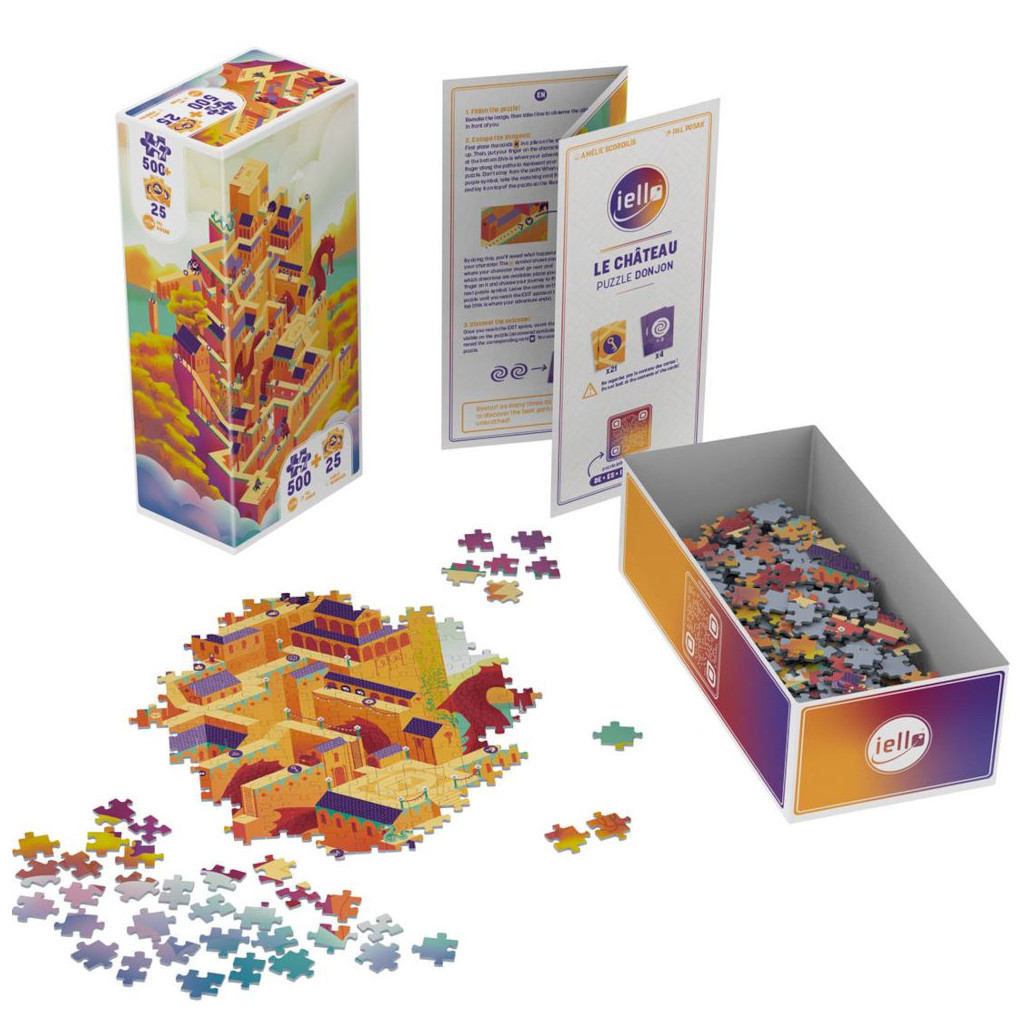 Puzzle Play - Donjon Château - 500 Pièces