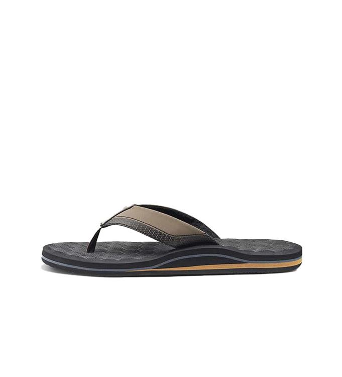 Reef Men The Ripper Black/Tan Teenslippers
